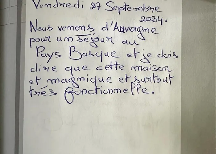 Prázdninový dům Maison Pays Basque 12 Pers Piscine *